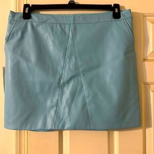 New with tags  leather like skirt XXL